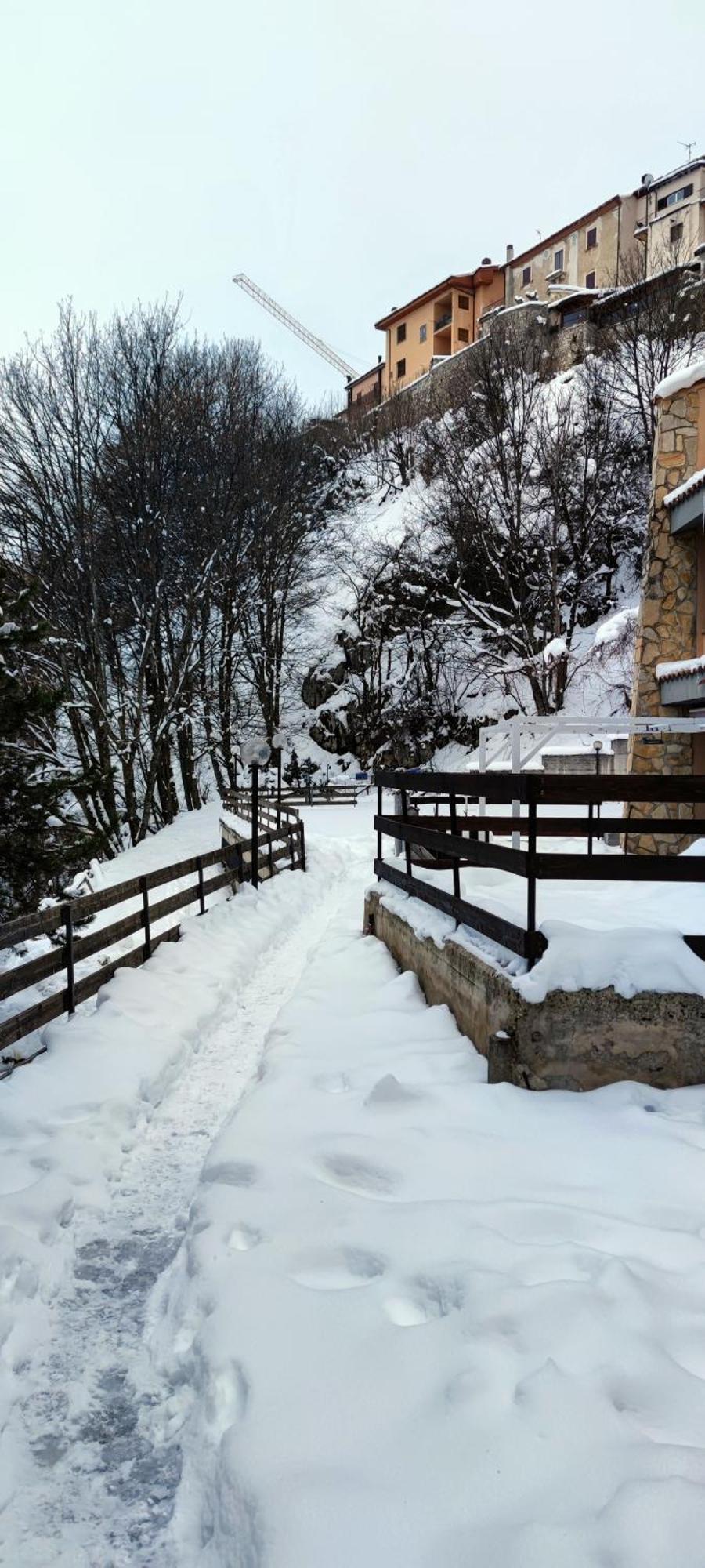 Villetta Le Rocche - Rocca Di Cambio Esterno foto